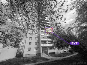 Pronájem zařízeného bytu 1+kk, ulice Generála Píky, Moravská - 14