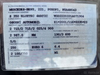 MERCEDES W222 S350 CDI 4MATIC AMG PAKET BURMESTER - 14