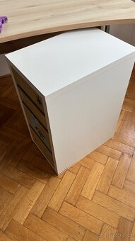 Psací stůl + otočná židle + šuplíky - 14