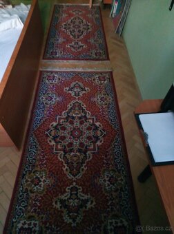 Perský vlněný koberec,ložnicová sada 3 kusy - 14