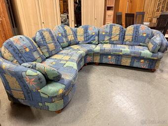 Rohová pohodlná sedací souprava - 14