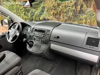 VW Multivan T5 2.0TDI 103kW Match, 2xšoupačky,Webasto,Tažné. - 14