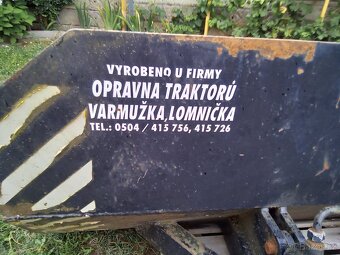 Přední radlice na traktor - 14