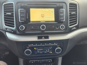 Alhambra 2.0TDI 103kW nebourané, 7 míst, navigace, serviska - 14