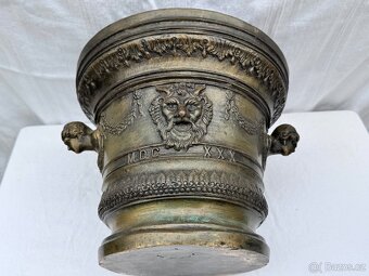 HMOŽDÍŘ BRONZ OBR UNIKÁT 13,6 kg těžký NÁDHERNÝ A JEDINEČNÝ - 14