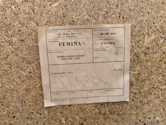 Retro set Femina - noční stolky, toaletka, zrcadlo - 14