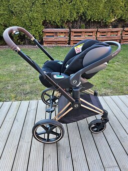 CYBEX PRIAM 3v1 ROSEGOLD + otočná základna + Sirona T-ISIZE - 14