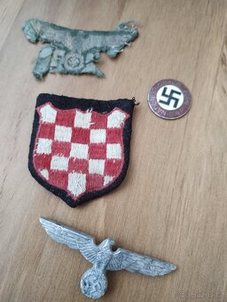 Nález na půdě odznaky wehrmacht z druhé světové války - 14