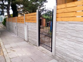 Betonové ploty Znojmo Brno - výška 200cm - 3 dekory v akci - 14