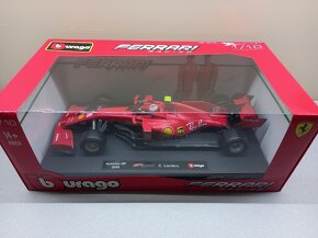 6x F1 FERRARI LECLERC A VETTEL BURAGO 1:18 - 14