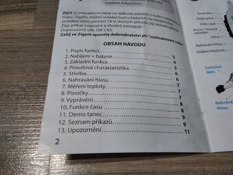 Robot Zigybot s 20 funkcí, 31 cm - 14