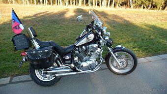 Yamaha Virago Nové Nerezové Laděné Výfuky Thundering Eagle - 14