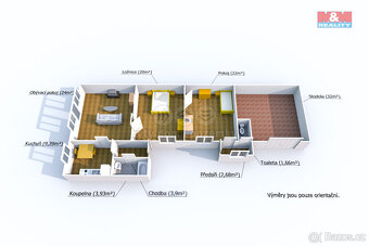Prodej rodinného domu, 87 m², Kovčín - 14