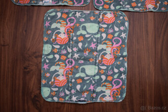 Set 3 kalhotkové a 3 vícevrstvé pleny Katyv baby - 14