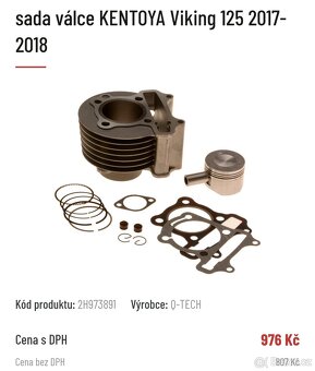 Motocykl Kentoya Viking 125 - 14