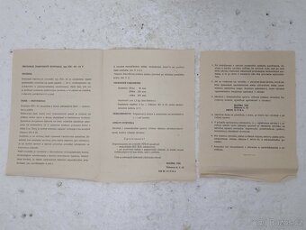 12V Přenosné zářivkové světlo - 1989 ČSSR - 14