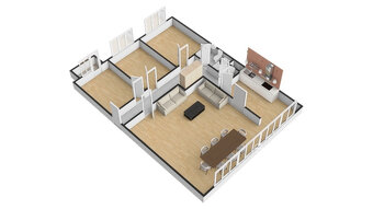 Pronájem krásného bytu 4+kk/B/PS,107 m2, Praha 5 - Smíchov, - 14