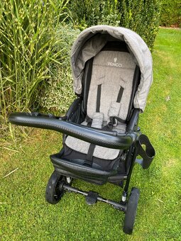 Kombinovaný kočárek venicci shadow denim grey - 14