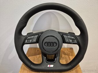 Krásny AUDI MULTIFUNKCNY VOLANT ZKOSENY RS PADLAMI - 14