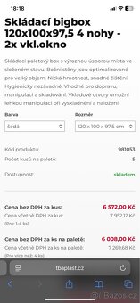 Skladaci bigbox 120x100x97,5cm - 14
