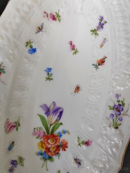 Luxusní porcelánovi servírovací talíře Pirkenhammer Rococo - 14