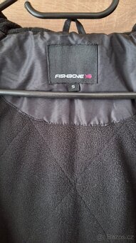 Dámská černá zimní bunda FISHBONE - 14