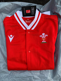 Lehká stylová bunda (mikina) Macron - Wales rugby (WRU) - 14