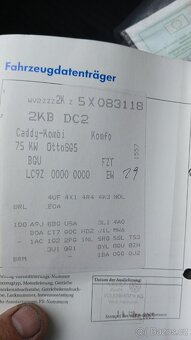 Vw Caddy Life 1.6 mpi 75kw rok 2006 - 14