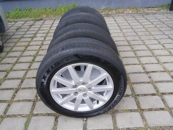 letní alu kola 5 x 114.3 205 60 16 originál nissan - 14