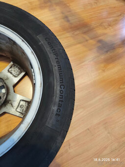 4 x al kola Škoda 5x100 15 + letní pneu 195/65 R 15 H - 14