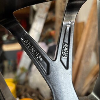 Alu kola AEZ 5x120 r18 zimní pneu 225/45 r18 - 14