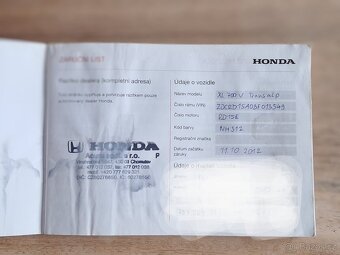 Honda XL 700 V r.v. 2012 - 14