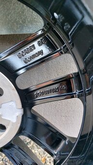 Alu kola 5x100 r15 originál vw polo letní pneu - 14