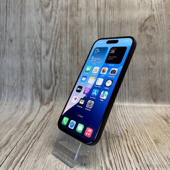 iPhone 15 128GB, černý, 100% baterie (rok záruka) - 14