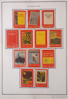 Album zápalkových nálepek 1945 - 1958 č.2 - 14