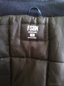 zimní tmavě modrá pánská teplá bunda/kabát zn. FSBN vel. M - 14