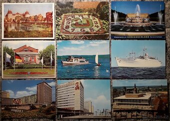 Pohľadnice - Nem., Rak., Šva., Bul., Rum. - 995 kusov - 14