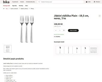 Nádobí - talíře, misky, příbory, skleničky - NOVÉ - 14