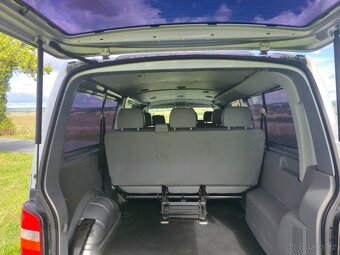 VW T5 Caravelle 1.9, 75kw, 9míst,LONG 2x šoupačky - 14