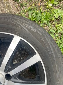 ALU kola R15 Platin P69 + letní pneu + TPMS senzory - 14