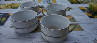 Porcelánové šálky Art Deco H.C.Chodau - 14