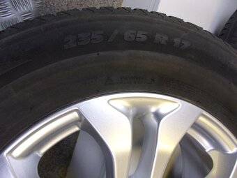 Zimní sada Mercedes 7,5x17 ET36 - 5x112x66,5 235/65/17 - 14