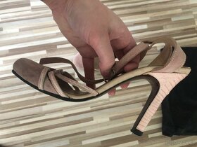 Dámské sandálky Osmany Laffita vel. 39 růžové - 14