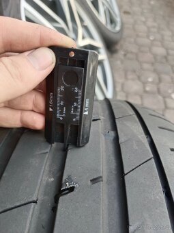 ALU kola R19 5x112, 245/40 letní pneu - 14