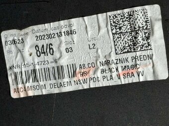 ŠKODA OCTAVIA 4 19-23 nárazník RS OST + 6xPDC 5E3807217F - 14