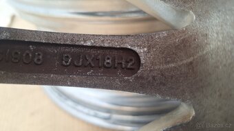 Alu kola Mercedes 18" 5x112 8J 9J chrom CLk - 14