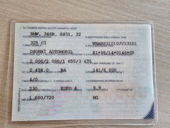 BMW Řada 3, 325 CI A, automat, kabriolet. - 14