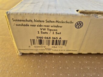 sluneční clony VW Tiguan od 2008 5N0064365A - 14