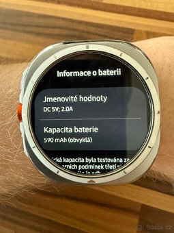 Samsung Galaxy Watch Ultra + řemínek, obal a sklo - 14