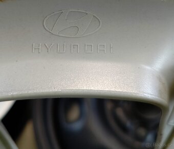 Ocelové disky na Hyundai 14" 5Jx14 ET46 + poklice Hyundai - 14